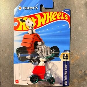 Snoopy snoopy doghouse Peanuts hot wheels  Toy Car